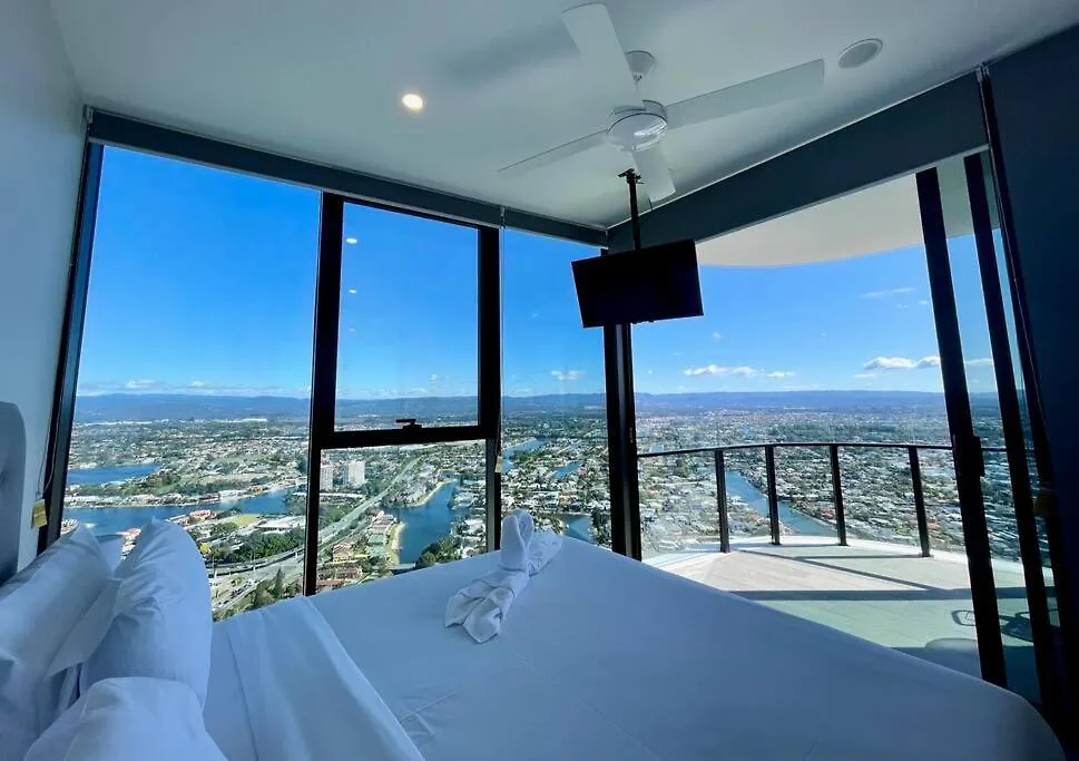 Apartment Broadbeach Luxury Casino Riverview Skyline 2Bedroom Apt 48F Gold Coast